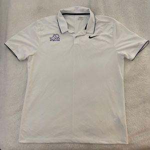 Nike Dri-Fit Mens Golf Polo Shirt | TCU logo